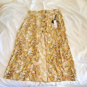 Cute skirt, flower pattern